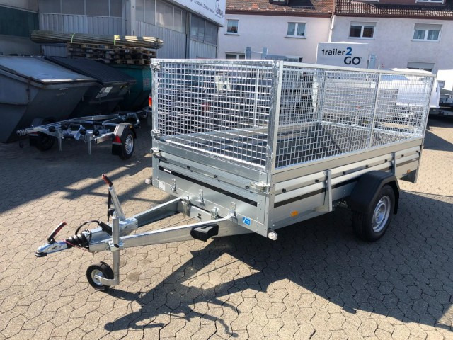 Brenderup 2300S Stahl Laubgitter, 1,3 to. kippbar KV, 3010x1530x400mm - Remolque de coche: foto 2 Brenderup 2300S Stahl Laubgitter, 1,3 to. kippbar KV, 3010x1530x400mm - Remolque de coche: foto 2