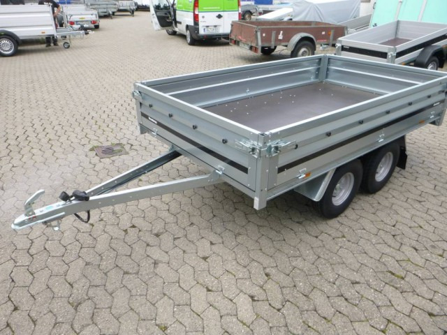 Brenderup 3251ST UB750, Stahl Hochlader, 2500x1420x350mm, 100 km/h - Remolque de coche: foto 1 Brenderup 3251ST UB750, Stahl Hochlader, 2500x1420x350mm, 100 km/h - Remolque de coche: foto 1