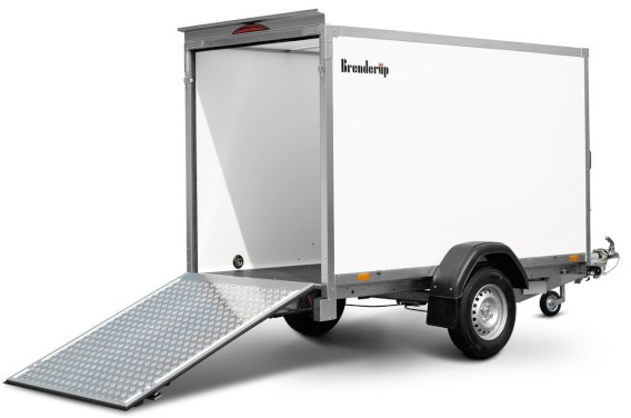 Brenderup Cargo Dynamic CD260WBR1300 Rampe, Kofferanhänger 1,3 to. 260x155x150cm - Remolque caja cerrada: foto 1 Brenderup Cargo Dynamic CD260WBR1300 Rampe, Kofferanhänger 1,3 to. 260x155x150cm - Remolque caja cerrada: foto 1