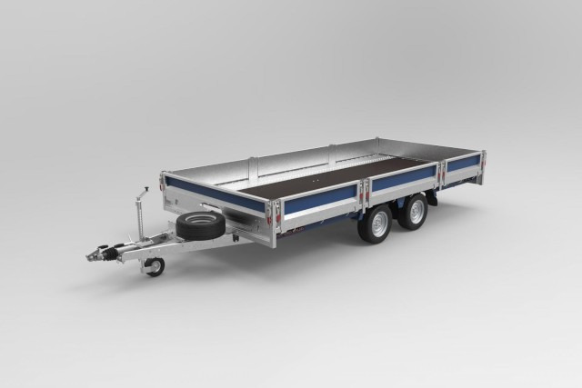 Brian James Cargo Connect Universalanhänger 476-5021-35-2-12, 5000 x 2150 x 300 mm, 3,5 to., 12 Zoll - Remolque de coche: foto 1 Brian James Cargo Connect Universalanhänger 476-5021-35-2-12, 5000 x 2150 x 300 mm, 3,5 to., 12 Zoll - Remolque de coche: foto 1