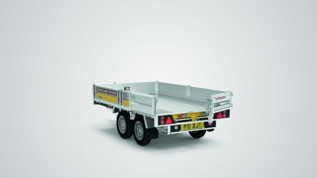 Brian James Cargo Tipper 526 Heckkipper 526-3116-35-2-12, 3100 x 1600 x 300 mm, 3,5 to. - Remolque volquete: foto 2 Brian James Cargo Tipper 526 Heckkipper 526-3116-35-2-12, 3100 x 1600 x 300 mm, 3,5 to. - Remolque volquete: foto 2