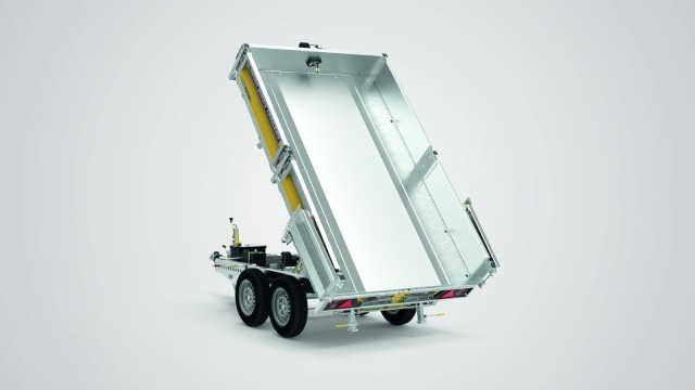 Brian James Cargo Tipper 526 Heckkipper 526-3116-35-2-12, 3100 x 1600 x 300 mm, 3,5 to. - Remolque volquete: foto 1 Brian James Cargo Tipper 526 Heckkipper 526-3116-35-2-12, 3100 x 1600 x 300 mm, 3,5 to. - Remolque volquete: foto 1
