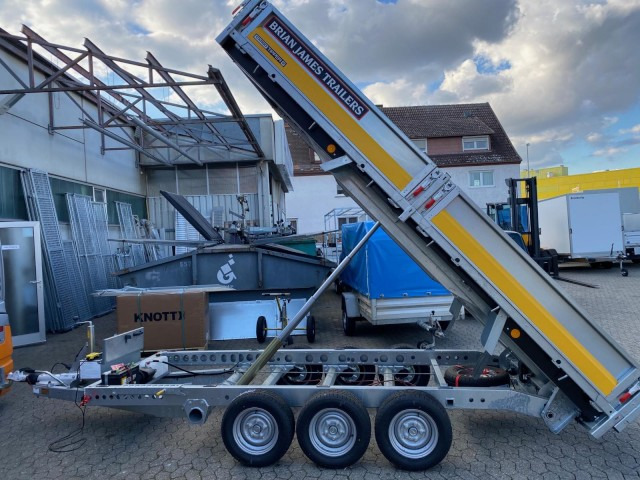 Brian James Cargo Tipper Heckkipper 3-achs, 526-3620-35-3-12, 3600 x 2000 x 300 mm, 3,5 to. - Remolque volquete: foto 1 Brian James Cargo Tipper Heckkipper 3-achs, 526-3620-35-3-12, 3600 x 2000 x 300 mm, 3,5 to. - Remolque volquete: foto 1
