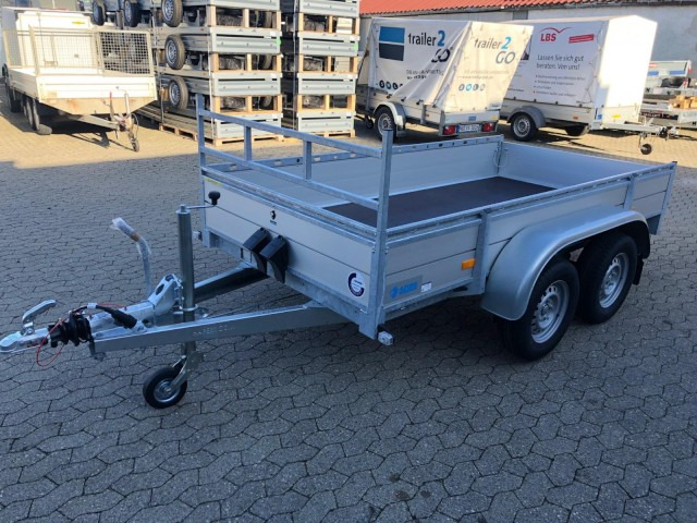 Hapert Azure L-2 Tieflader 3030 x 1490 x 370 mm, ZG 2,0 to. - Remolque de coche: foto 1 Hapert Azure L-2 Tieflader 3030 x 1490 x 370 mm, ZG 2,0 to. - Remolque de coche: foto 1