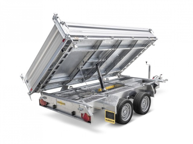 Humbaur 3-Seitenkipper HTK 2000.27 Alu, 2670 x 1500 x 350 mm, 2,0 to. - Remolque volquete: foto 1 Humbaur 3-Seitenkipper HTK 2000.27 Alu, 2670 x 1500 x 350 mm, 2,0 to. - Remolque volquete: foto 1
