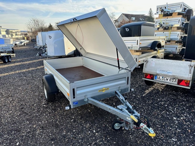 Humbaur HA 132513 mit KV und Holz-Alu Deckel, 1300 kg, 2510 x 1310 x 550mm - Remolque de coche: foto 1 Humbaur HA 132513 mit KV und Holz-Alu Deckel, 1300 kg, 2510 x 1310 x 550mm - Remolque de coche: foto 1
