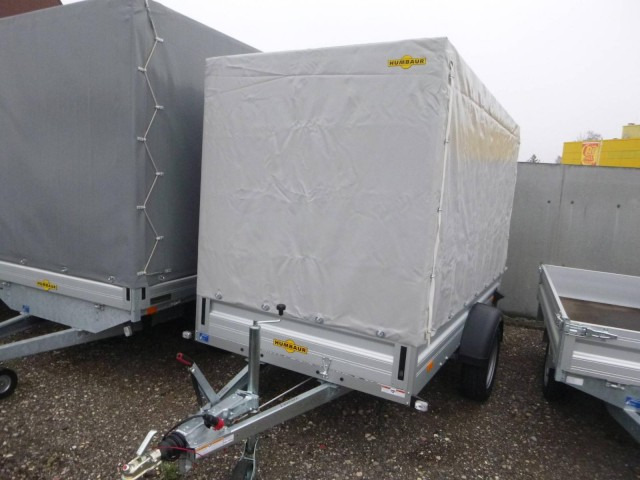 Humbaur HA 133015 mit KV, 1300 kg, 3030 x 1500 x 350 mm mit Hochplane 180 cm - Remolque de coche: foto 1 Humbaur HA 133015 mit KV, 1300 kg, 3030 x 1500 x 350 mm mit Hochplane 180 cm - Remolque de coche: foto 1