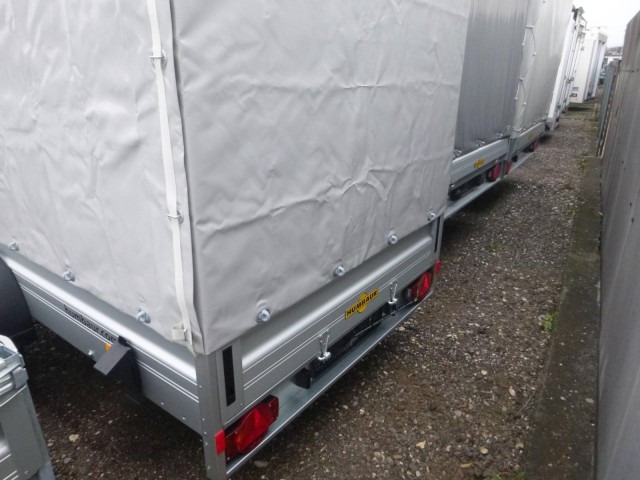 Humbaur HA 133015 mit KV, 1300 kg, 3030 x 1500 x 350 mm mit Hochplane 180 cm - Remolque de coche: foto 5 Humbaur HA 133015 mit KV, 1300 kg, 3030 x 1500 x 350 mm mit Hochplane 180 cm - Remolque de coche: foto 5