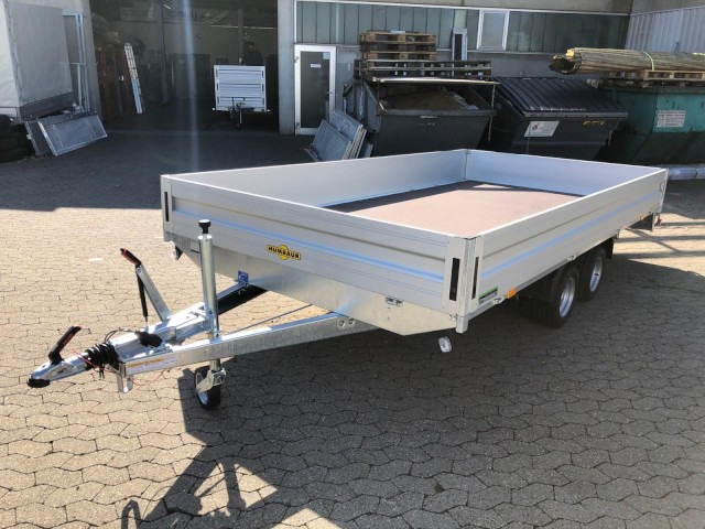 Humbaur HN 304121 Hochlader 3,0 to. 4100 x 2100 x 350 mm - Remolque de coche: foto 1 Humbaur HN 304121 Hochlader 3,0 to. 4100 x 2100 x 350 mm - Remolque de coche: foto 1