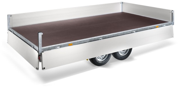 Humbaur HT 254118 Hochlader 2,5 to. 4100 x 1850 x 350 mm - Remolque de coche: foto 2 Humbaur HT 254118 Hochlader 2,5 to. 4100 x 1850 x 350 mm - Remolque de coche: foto 2