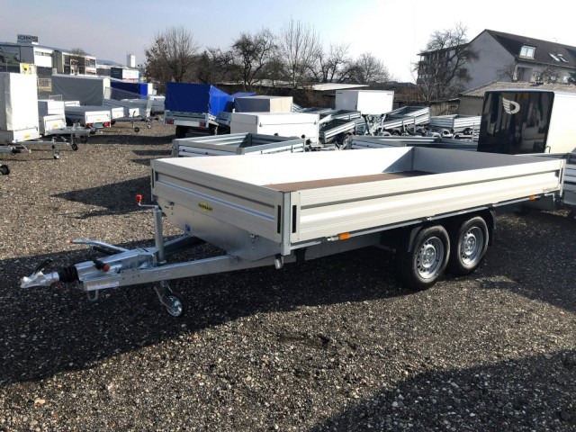 Humbaur HT 354121 Hochlader 3,5 to. 4100 x 2100 x 350 mm - Remolque de coche: foto 1 Humbaur HT 354121 Hochlader 3,5 to. 4100 x 2100 x 350 mm - Remolque de coche: foto 1