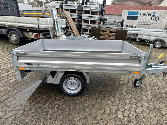 Humbaur HU 152314 Hochlader 1500 kg, 2300 x 1400 x 300mm - Remolque de coche: foto 4 Humbaur HU 152314 Hochlader 1500 kg, 2300 x 1400 x 300mm - Remolque de coche: foto 4