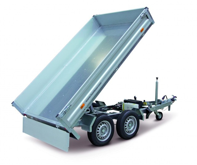 Humbaur HUK 202715 Heckkipper 2,0 t. 2680 x 1500 x 300mm - Remolque volquete: foto 1 Humbaur HUK 202715 Heckkipper 2,0 t. 2680 x 1500 x 300mm - Remolque volquete: foto 1