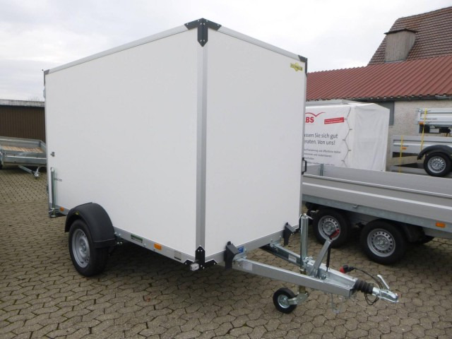 Humbaur Koffer HK 133015-18P FlexZurr 1,3 to. 100 km/h, 3040x1510x1800mm - Remolque caja cerrada: foto 1 Humbaur Koffer HK 133015-18P FlexZurr 1,3 to. 100 km/h, 3040x1510x1800mm - Remolque caja cerrada: foto 1