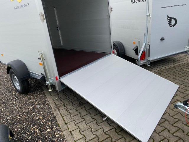 Remolque caja cerrada nuevo Humbaur Poly-Alu Koffer HKPA 153217, 1,5 to. 100 km/h, 3280 x 1770 x 1800 mm: foto 9