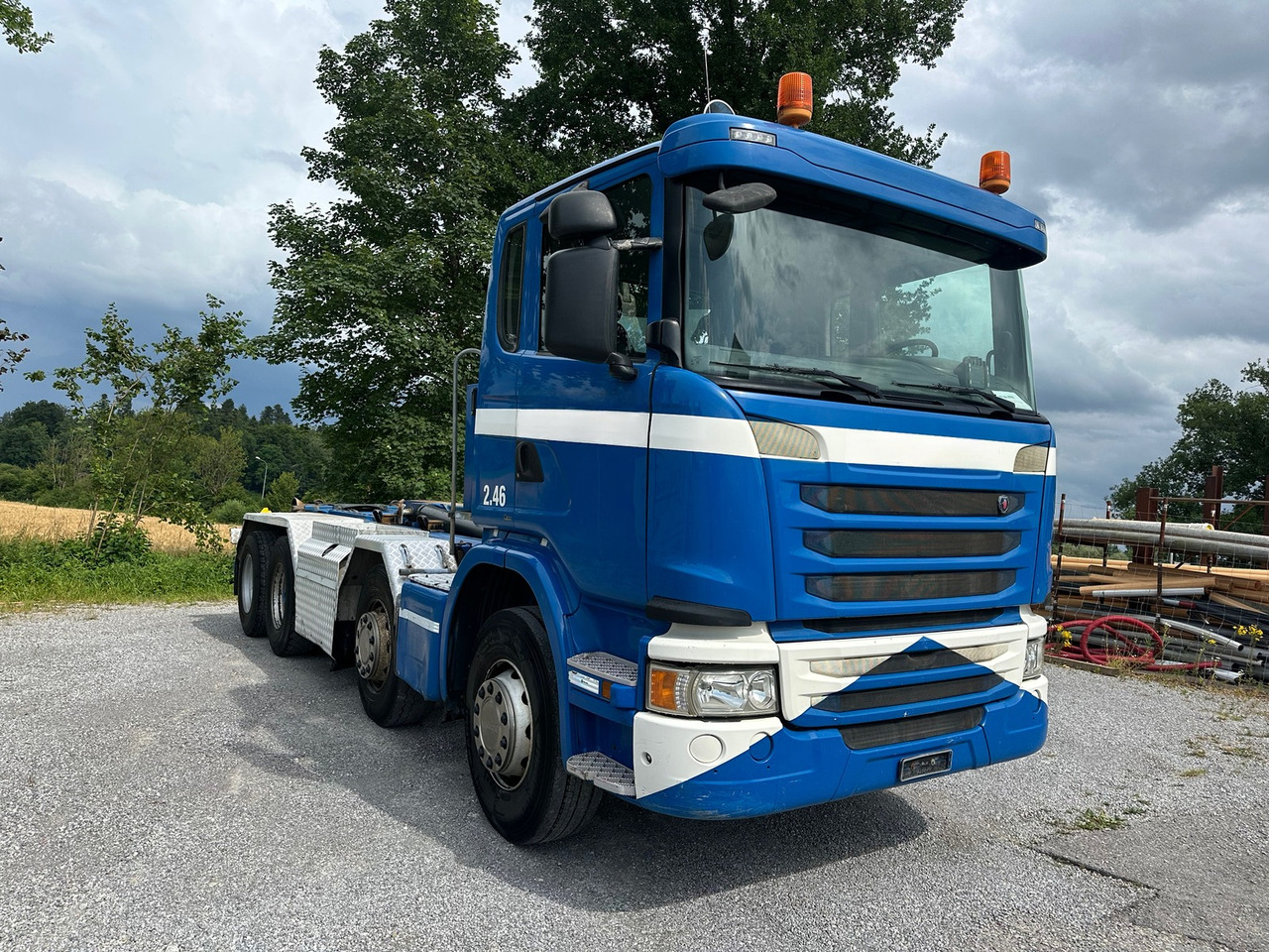 SCANIA G450 8x4 Abrollkipper - Camión multibasculante: foto 3 SCANIA G450 8x4 Abrollkipper - Camión multibasculante: foto 3