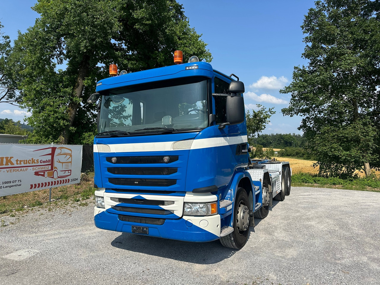 SCANIA G450 8x4 Hiab - Camión multibasculante: foto 1 SCANIA G450 8x4 Hiab - Camión multibasculante: foto 1