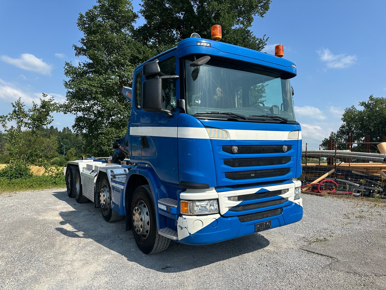 SCANIA G450 8x4 Hiab - Camión multibasculante: foto 3 SCANIA G450 8x4 Hiab - Camión multibasculante: foto 3