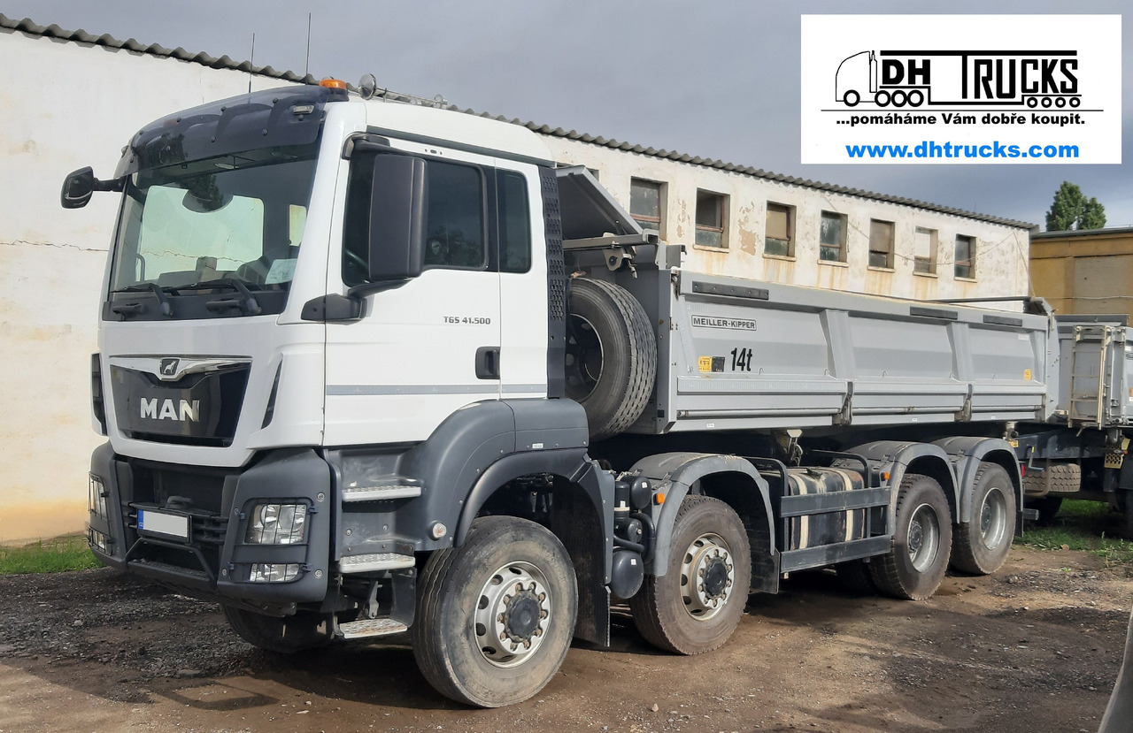 MAN TGS 41.500 8x6 BB MEILLER S3 BORDMATIC / TAŽNÉ * AHK 36.000 kg / souprava * Zug 60.000 kg - Camión volquete: foto 2 MAN TGS 41.500 8x6 BB MEILLER S3 BORDMATIC / TAŽNÉ * AHK 36.000 kg / souprava * Zug 60.000 kg - Camión volquete: foto 2