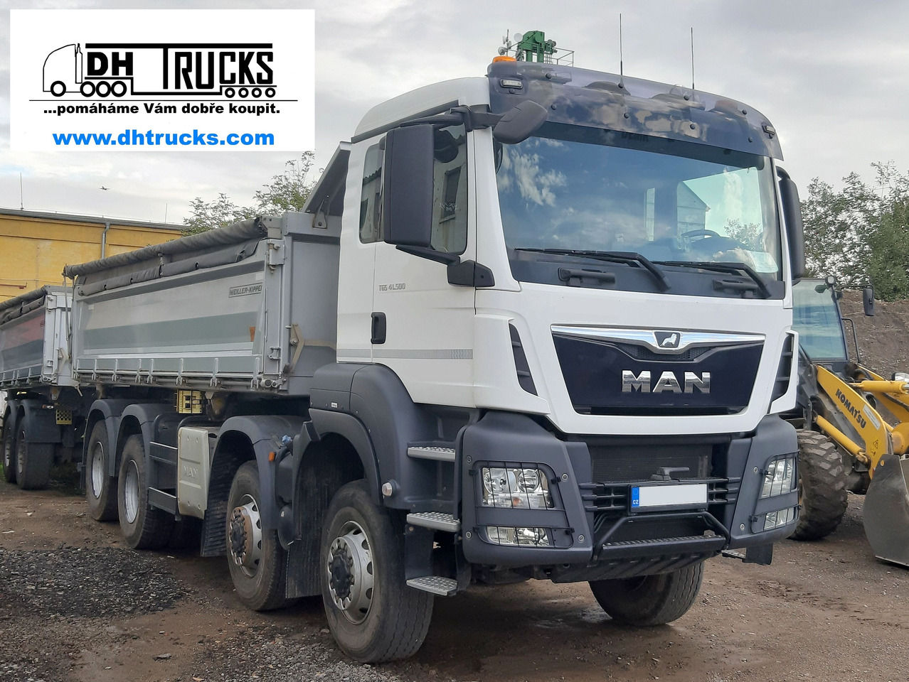 MAN TGS 41.500 8x6 BB MEILLER S3 BORDMATIC / TAŽNÉ * AHK 36.000 kg / souprava * Zug 60.000 kg - Camión volquete: foto 4 MAN TGS 41.500 8x6 BB MEILLER S3 BORDMATIC / TAŽNÉ * AHK 36.000 kg / souprava * Zug 60.000 kg - Camión volquete: foto 4