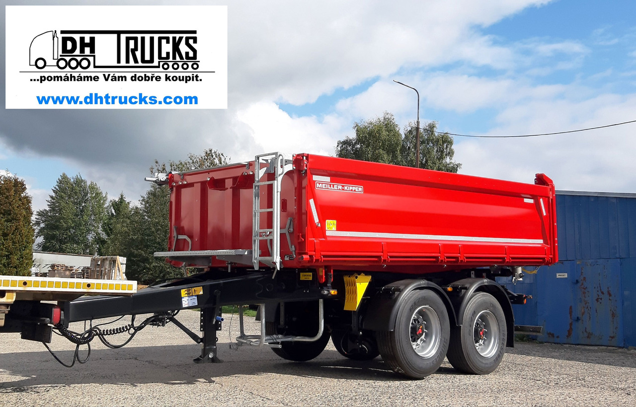 MEILLER MZDA 1822 M / Y / ZVEDACÍ NÁPRAVA * LIFTACHSE / PLACHTA * PLANE / WABCO SmartBoard - Remolque volquete: foto 1 MEILLER MZDA 1822 M / Y / ZVEDACÍ NÁPRAVA * LIFTACHSE / PLACHTA * PLANE / WABCO SmartBoard - Remolque volquete: foto 1