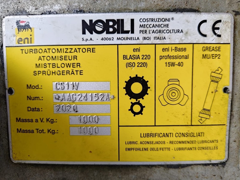 Nobili Ventis 502-1001 T OTF - Pulverizador: foto 4 Nobili Ventis 502-1001 T OTF - Pulverizador: foto 4