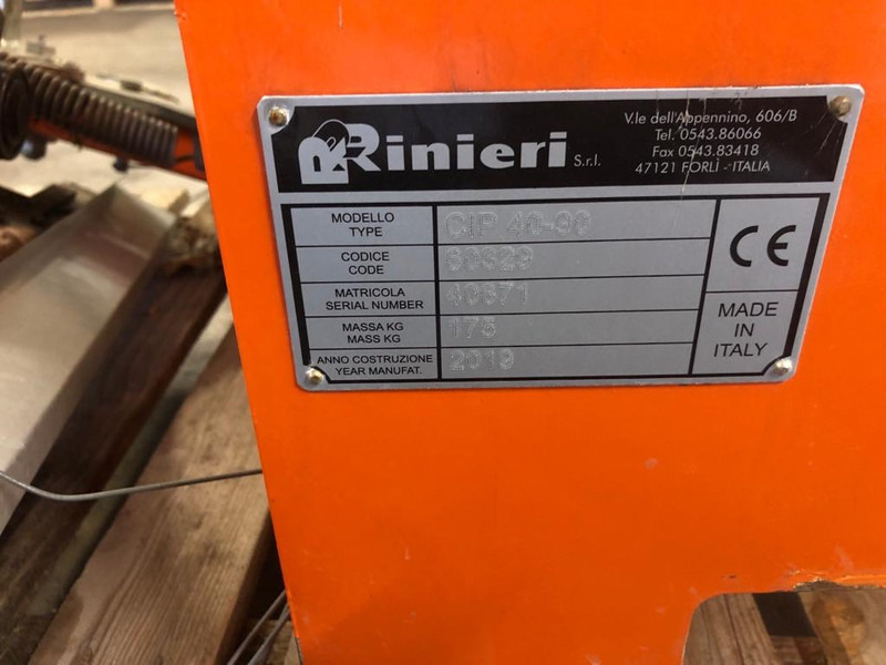 Maquinaria de alimentación para transporte de alimentos Rinieri VISION 2: foto 9