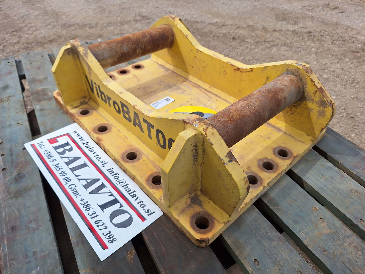 BAT attachment plate VIBROBAT06 S60 - Acoplamiento rápido para Maquinaria de construcción: foto 2 BAT attachment plate VIBROBAT06 S60 - Acoplamiento rápido para Maquinaria de construcción: foto 2