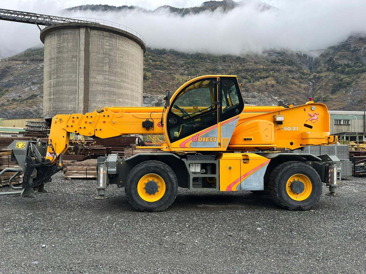 Dieci Pegasus 50.21 - Cargadora de ruedas telescópica: foto 1 Dieci Pegasus 50.21 - Cargadora de ruedas telescópica: foto 1