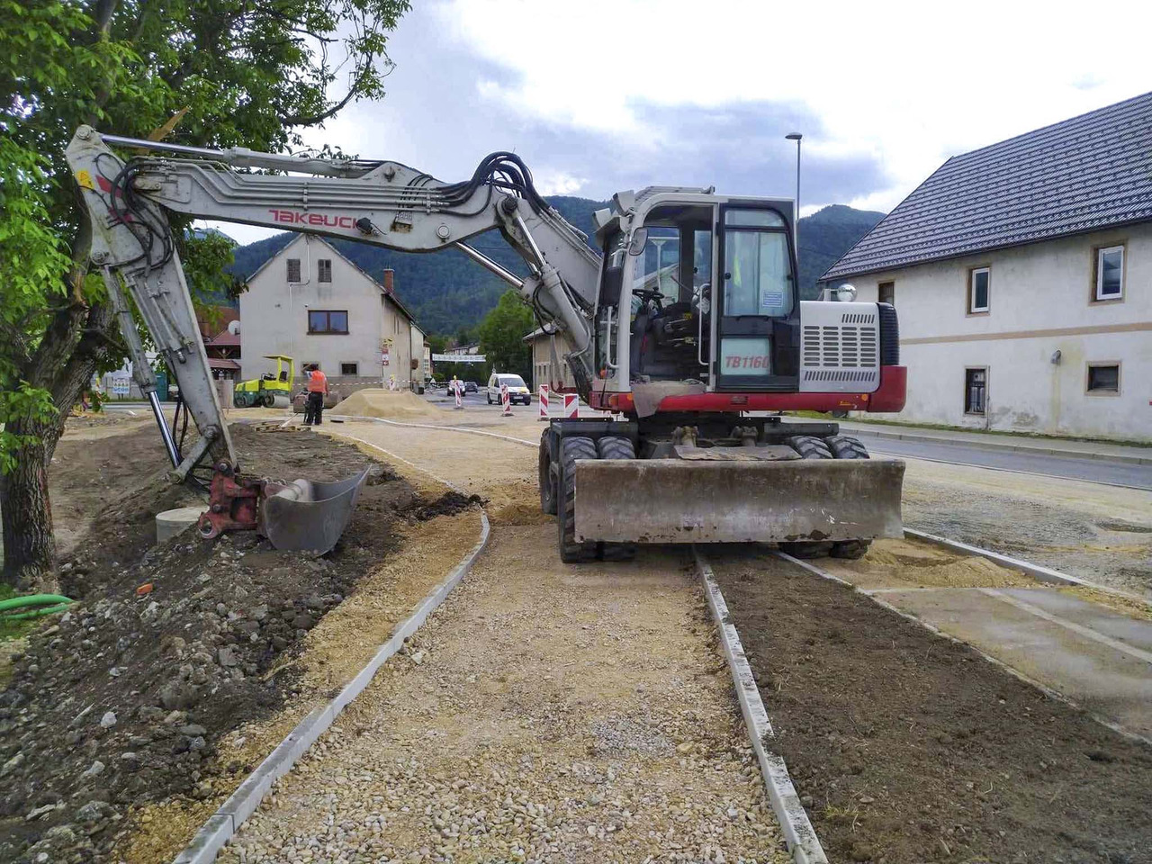 Takeuchi TB1160W - Excavadora de ruedas: foto 1 Takeuchi TB1160W - Excavadora de ruedas: foto 1