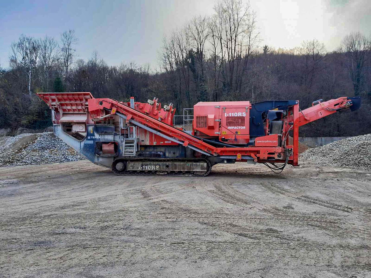 Terex-Finlay I-110 RS - Trituradora de mandíbula: foto 5 Terex-Finlay I-110 RS - Trituradora de mandíbula: foto 5