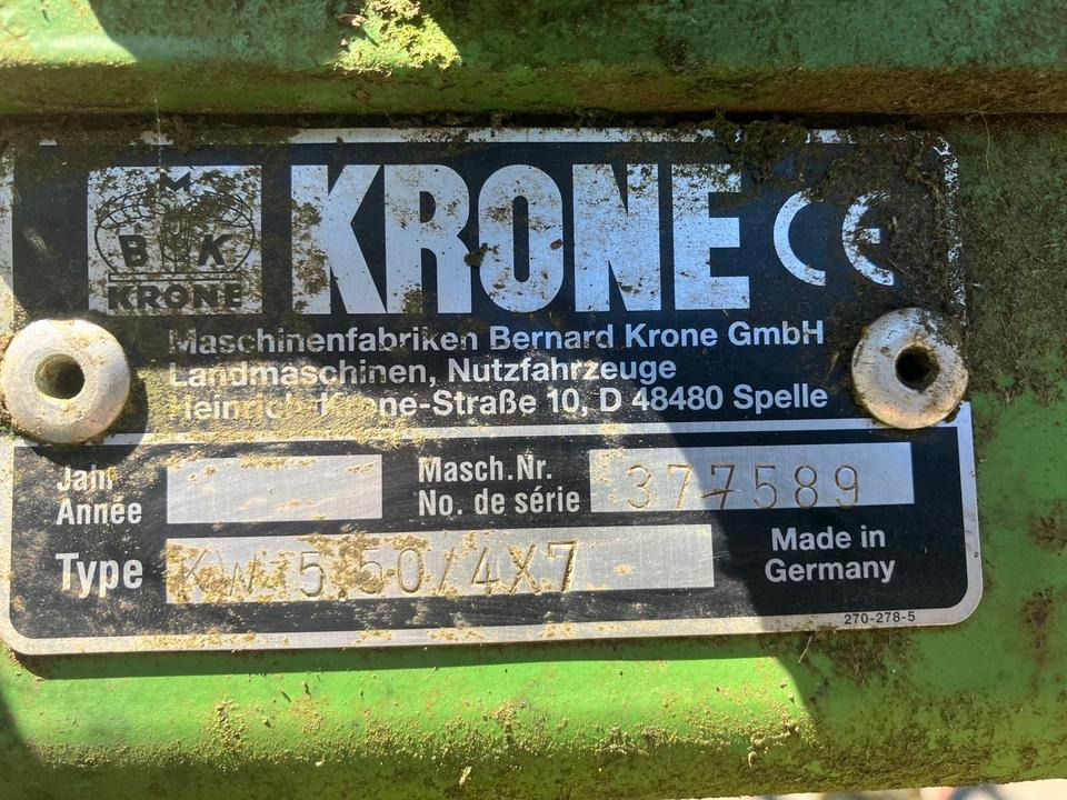 Krone KW 5.50 Wender, Heuer, Zetter hydr. Grenzstreueinrichtung - Henificadora: foto 5 Krone KW 5.50 Wender, Heuer, Zetter hydr. Grenzstreueinrichtung - Henificadora: foto 5