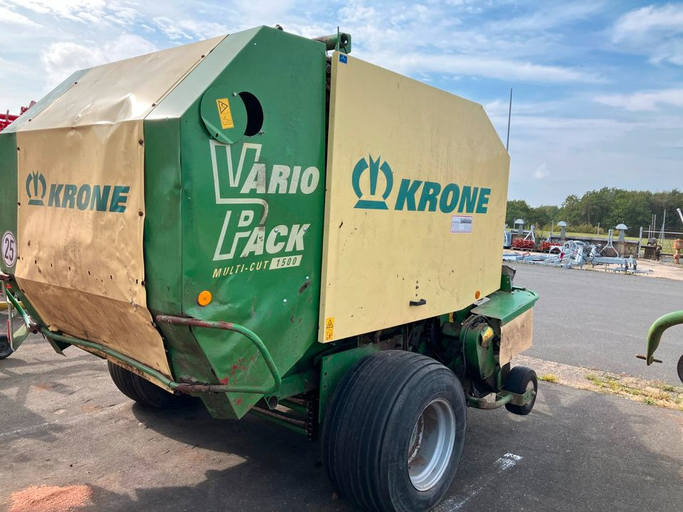 Krone Rundballenpresse VP 1500 MC Schneidwerk Netzbindung - Rotoempacadora: foto 5 Krone Rundballenpresse VP 1500 MC Schneidwerk Netzbindung - Rotoempacadora: foto 5