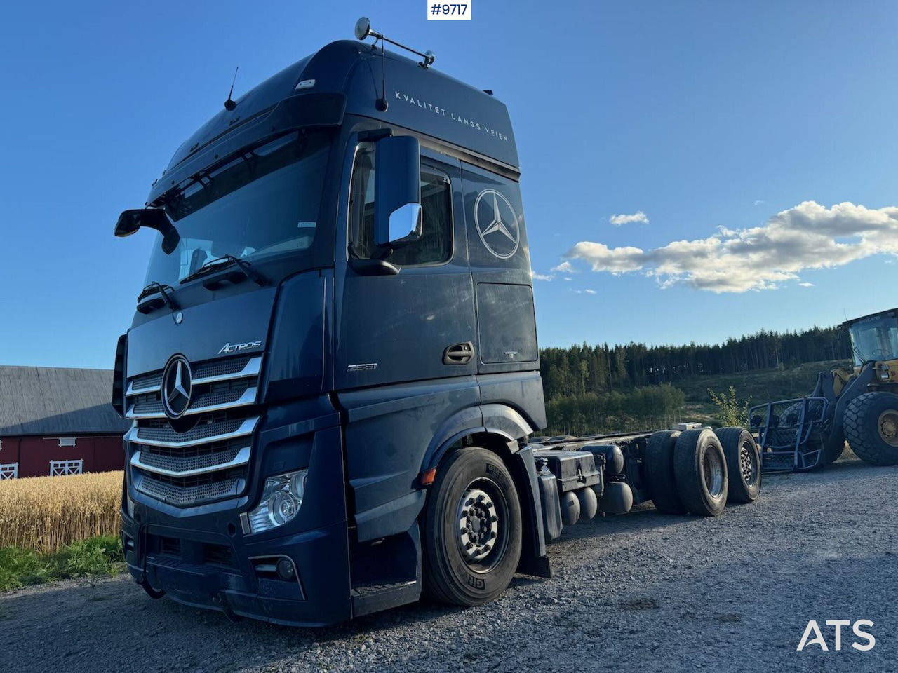 2014 Mercedes Actros 2551 Chassis. Rep object. - Camión chasis: foto 1 2014 Mercedes Actros 2551 Chassis. Rep object. - Camión chasis: foto 1