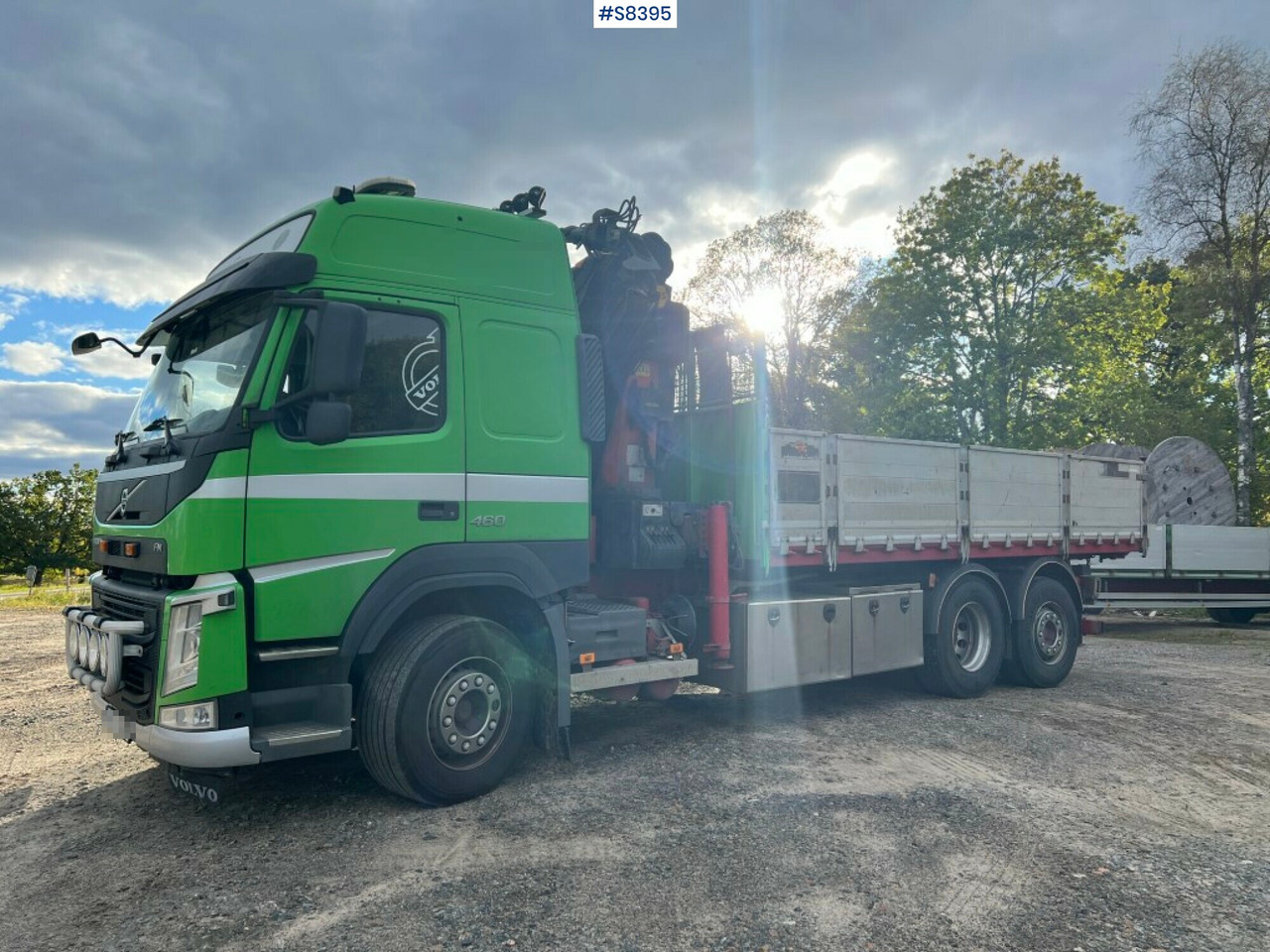Camión grúa Boom truck with tipper Volvo FM 6x2: foto 10