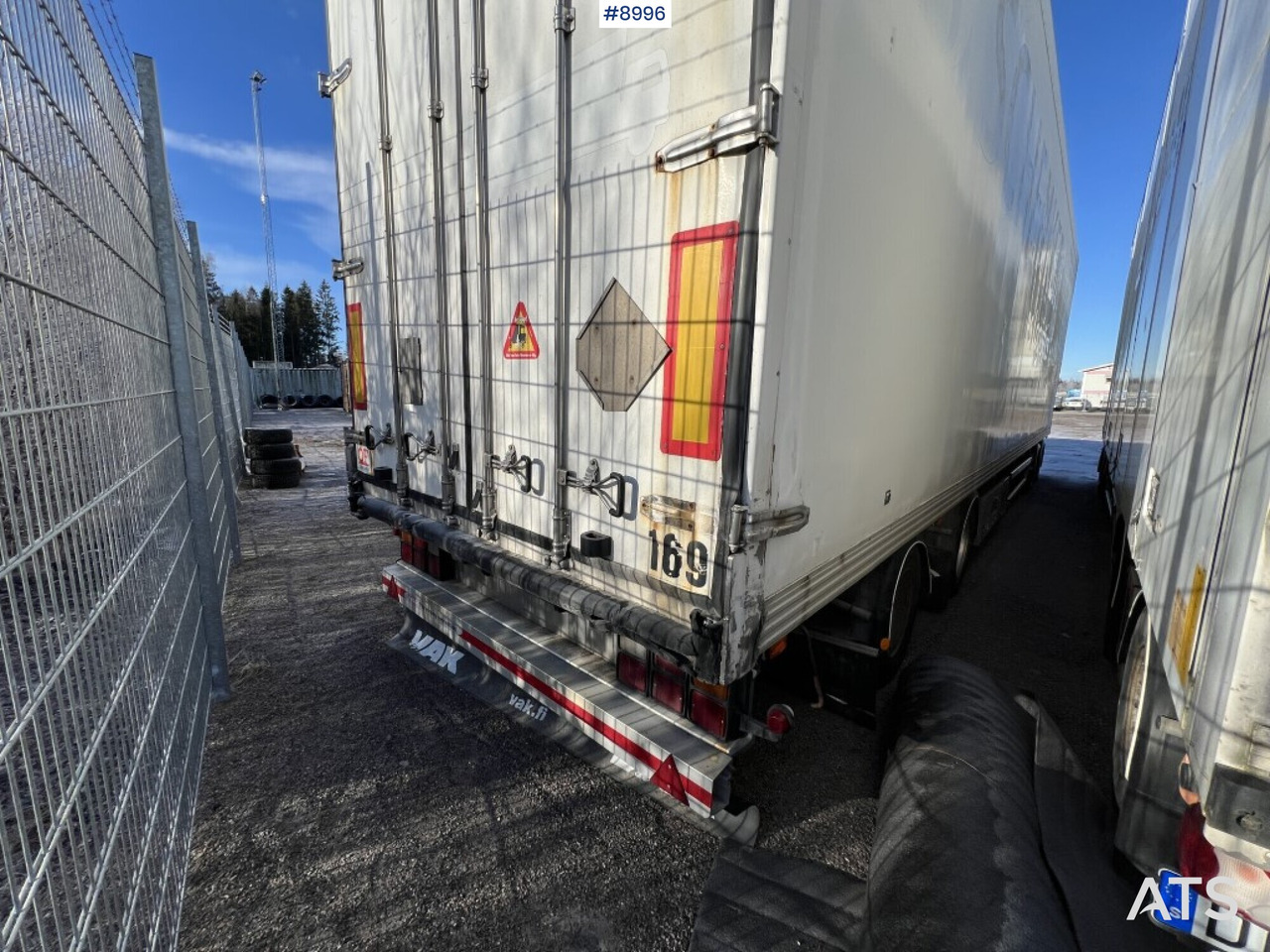 Remolque caja cerrada Box trailer EKERI L/L-4: foto 11