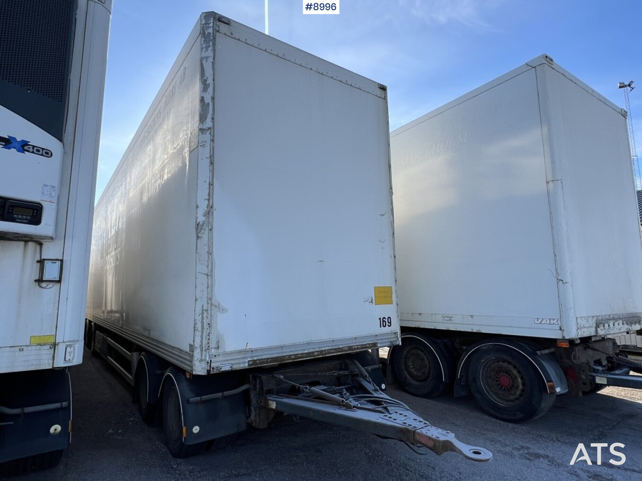 Remolque caja cerrada Box trailer EKERI L/L-4: foto 7