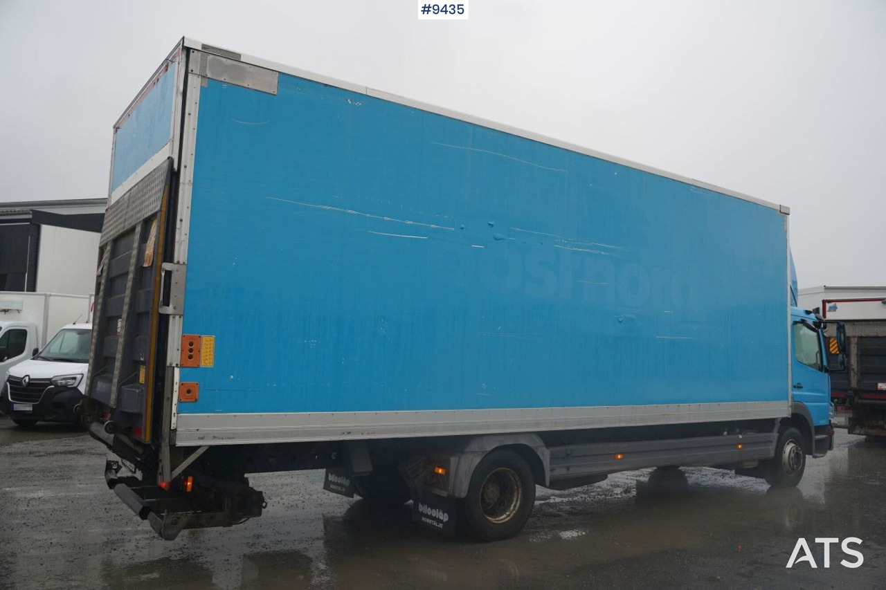 Camión caja cerrada Box truck Mercedes Benz ATEGO (See Video): foto 8