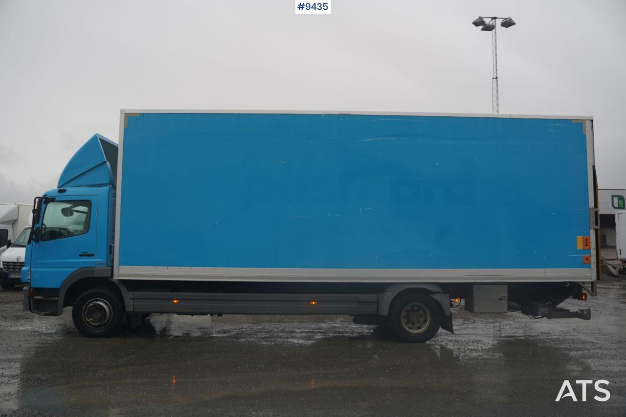Camión caja cerrada Box truck Mercedes Benz ATEGO (See Video): foto 7