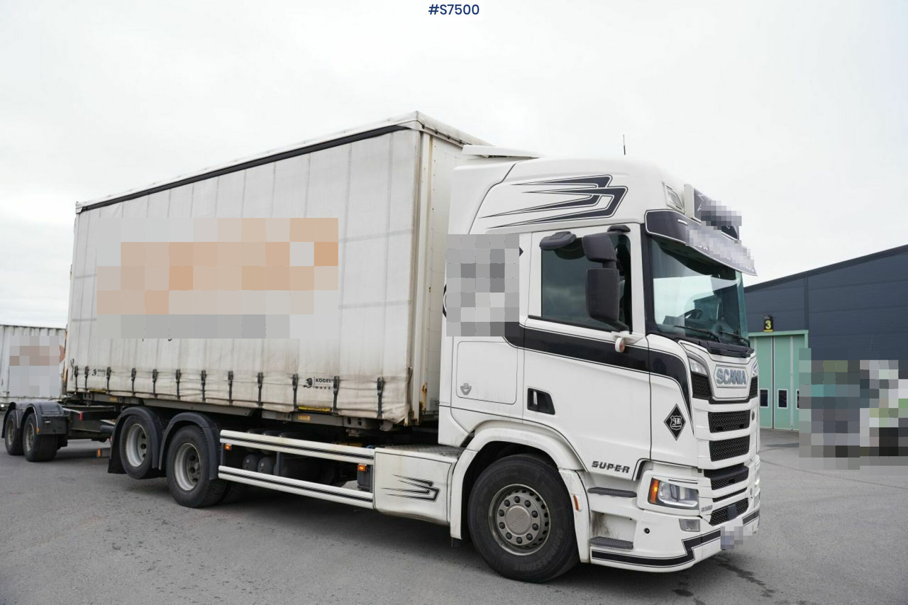 Box truck Scania R580 - Camión caja cerrada: foto 1 Box truck Scania R580 - Camión caja cerrada: foto 1