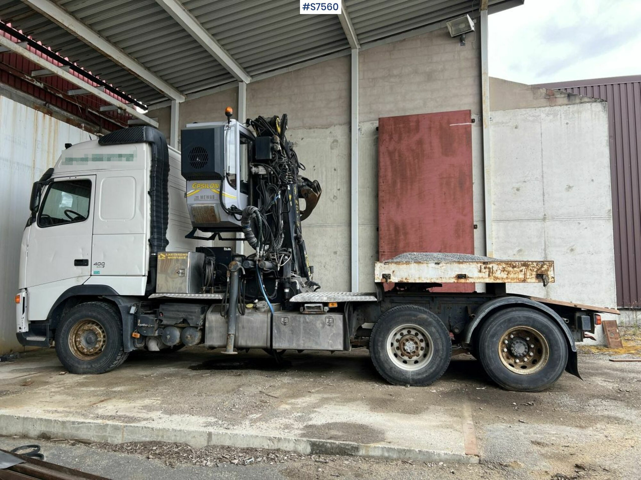 Cabeza tractora Tow Truck Volvo FH400 with Epsilon 110Z crane: foto 14