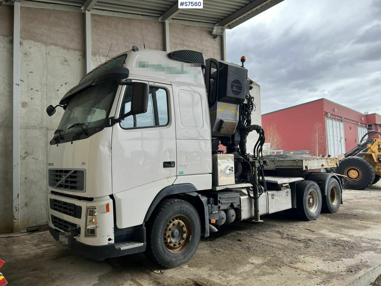Cabeza tractora Tow Truck Volvo FH400 with Epsilon 110Z crane: foto 11