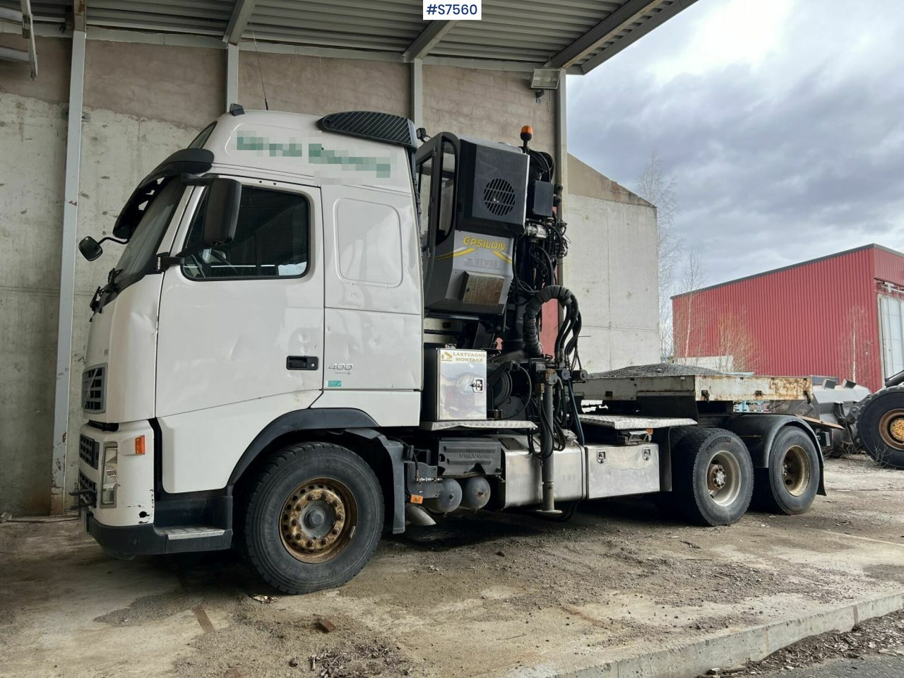Cabeza tractora Tow Truck Volvo FH400 with Epsilon 110Z crane: foto 13