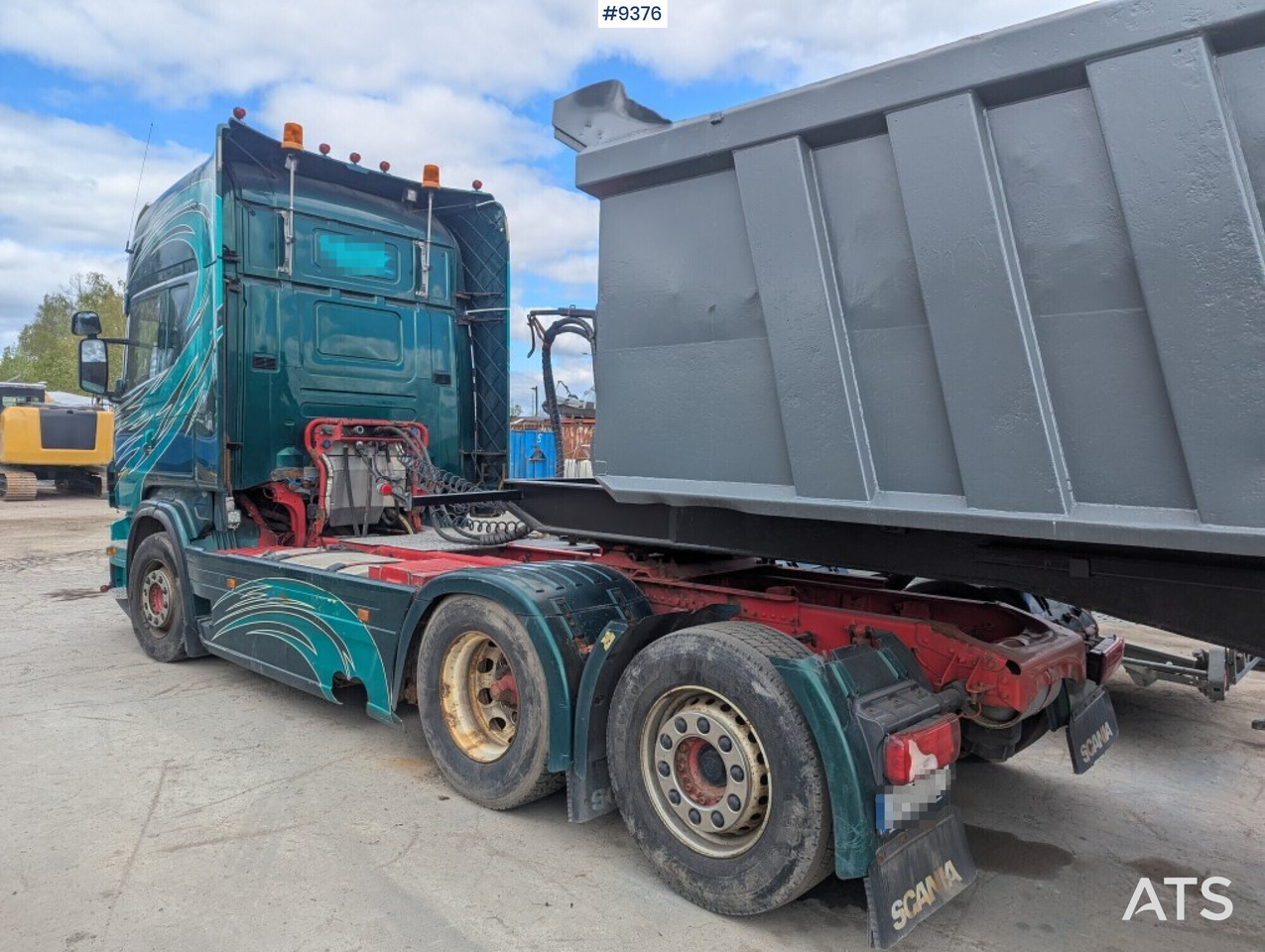Truck unit Scania R730 V8 6X2 with RKP tipping trailer (VIDEO) - Cabeza tractora: foto 3 Truck unit Scania R730 V8 6X2 with RKP tipping trailer (VIDEO) - Cabeza tractora: foto 3