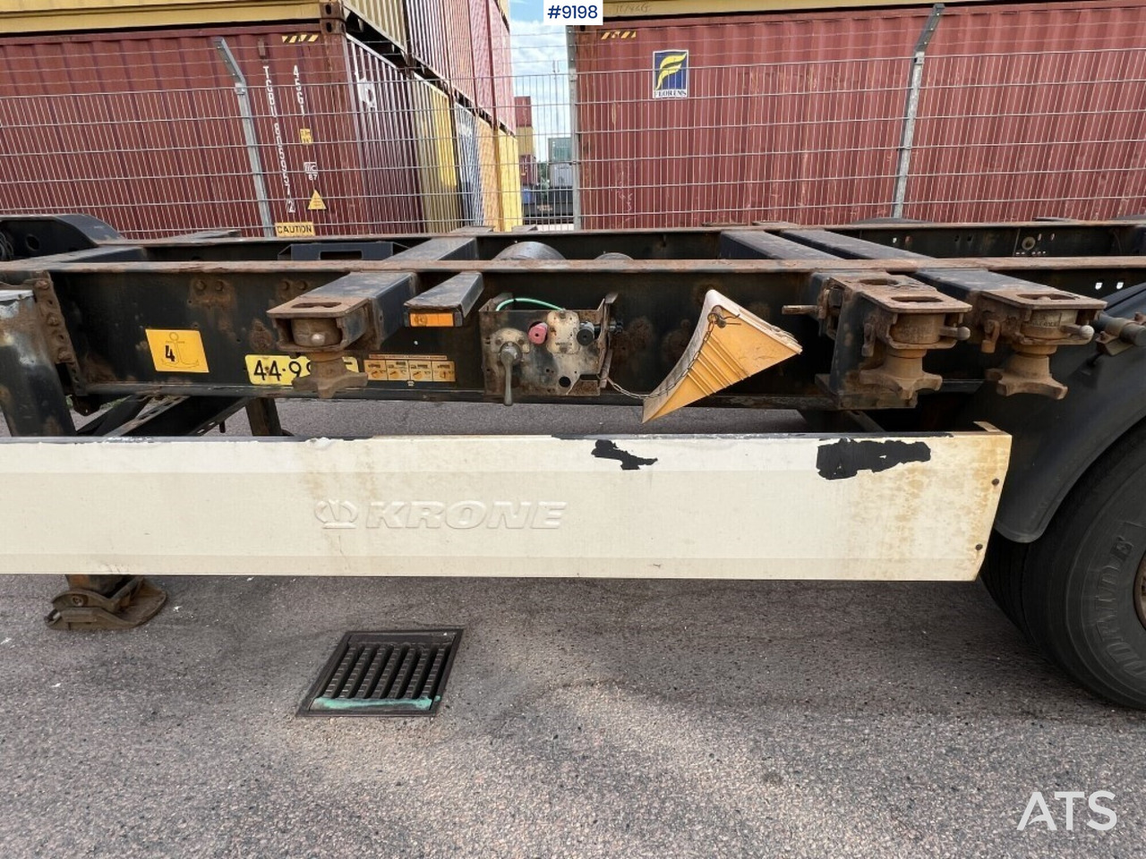 Container chassi - Krone SD - Semirremolque portacontenedore/ Intercambiable: foto 5 Container chassi - Krone SD - Semirremolque portacontenedore/ Intercambiable: foto 5
