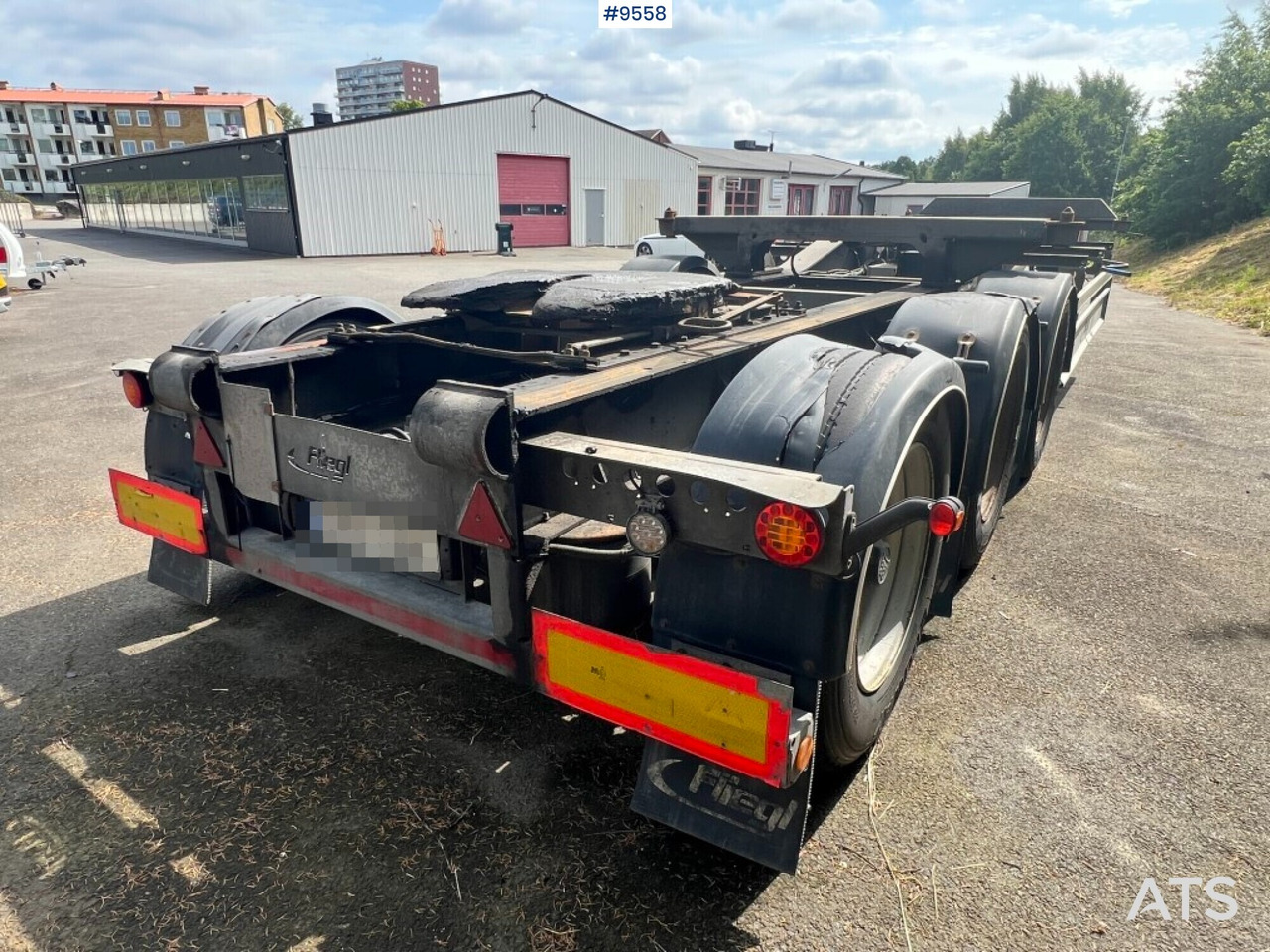 Container link - trailer Fliegl SDS 420 - Remolque portacontenedore/ Intercambiable: foto 3 Container link - trailer Fliegl SDS 420 - Remolque portacontenedore/ Intercambiable: foto 3
