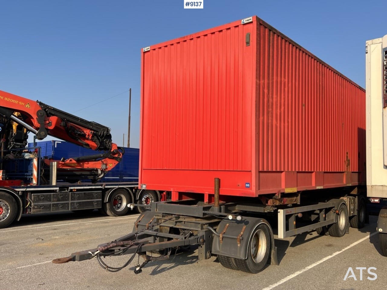 Remolque portacontenedore/ Intercambiable Container trailer LAGAB 5530-3-TC-LSC: foto 1
