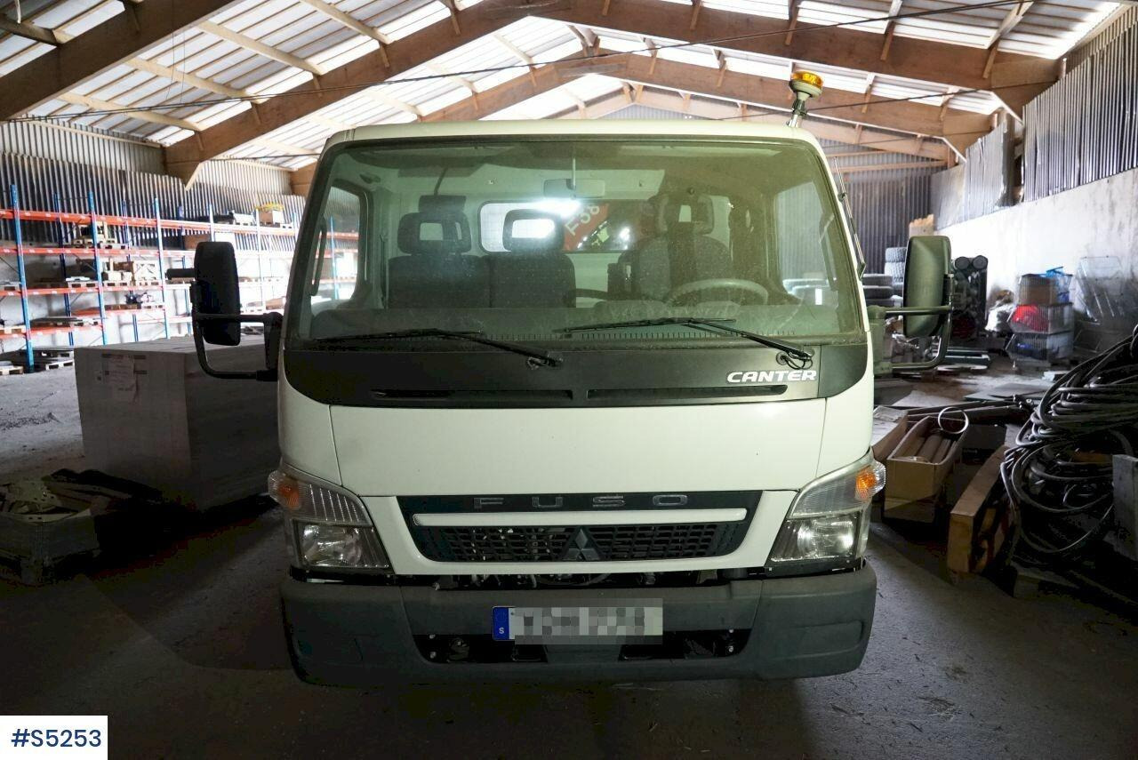 Camión grúa Crane truck with flat Mitsubishi Canter 7C15: foto 6