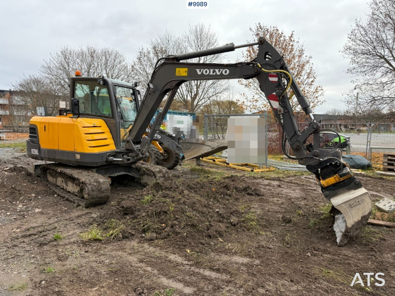 Crawler excavator Volvo EC55C with tiltrotator and buckets - Excavadora de cadenas: foto 1 Crawler excavator Volvo EC55C with tiltrotator and buckets - Excavadora de cadenas: foto 1
