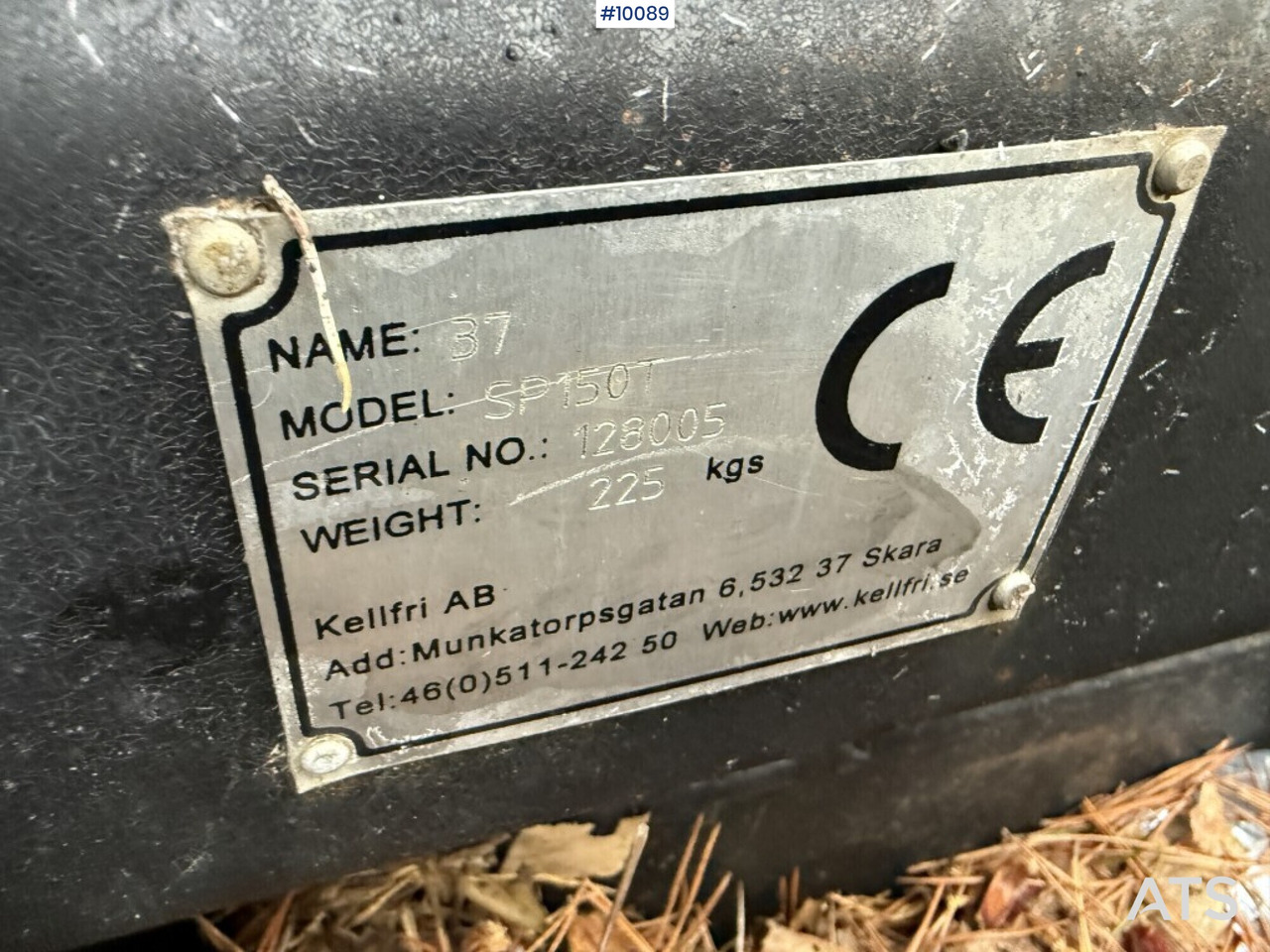 Cuchilla quitanieves Diagonal Plow Kellfri SP150T Trima and tooth bucket: foto 16 Cuchilla quitanieves Diagonal Plow Kellfri SP150T Trima and tooth bucket: foto 16